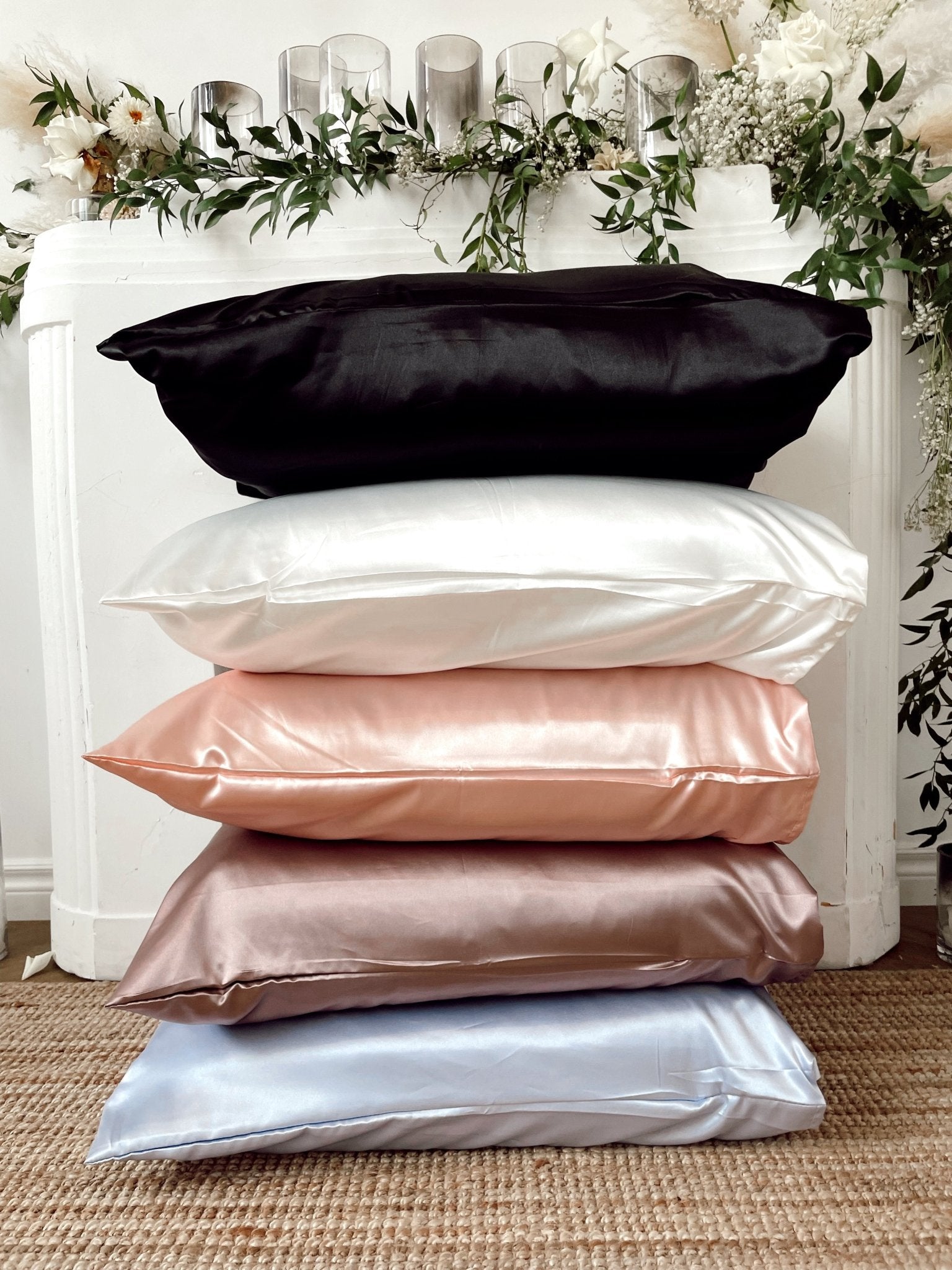 1 SILK PILLOWCASE - Milk - Beyond Scrunchies