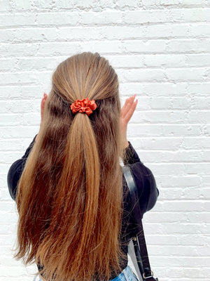 AMBER - Silk Skinny Scrunchie - Beyond Scrunchies