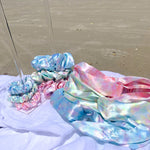 ARUBA - Tie Dye Silk Scrunchie - Beyond Scrunchies