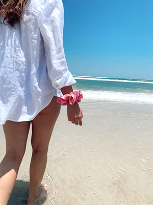 BLOSSOM - Mulberry Silk Scrunchie - Beyond Scrunchies
