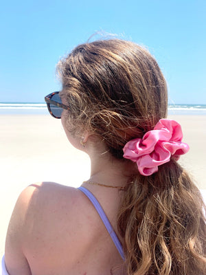 BLOSSOM - Mulberry Silk Scrunchie - Beyond Scrunchies