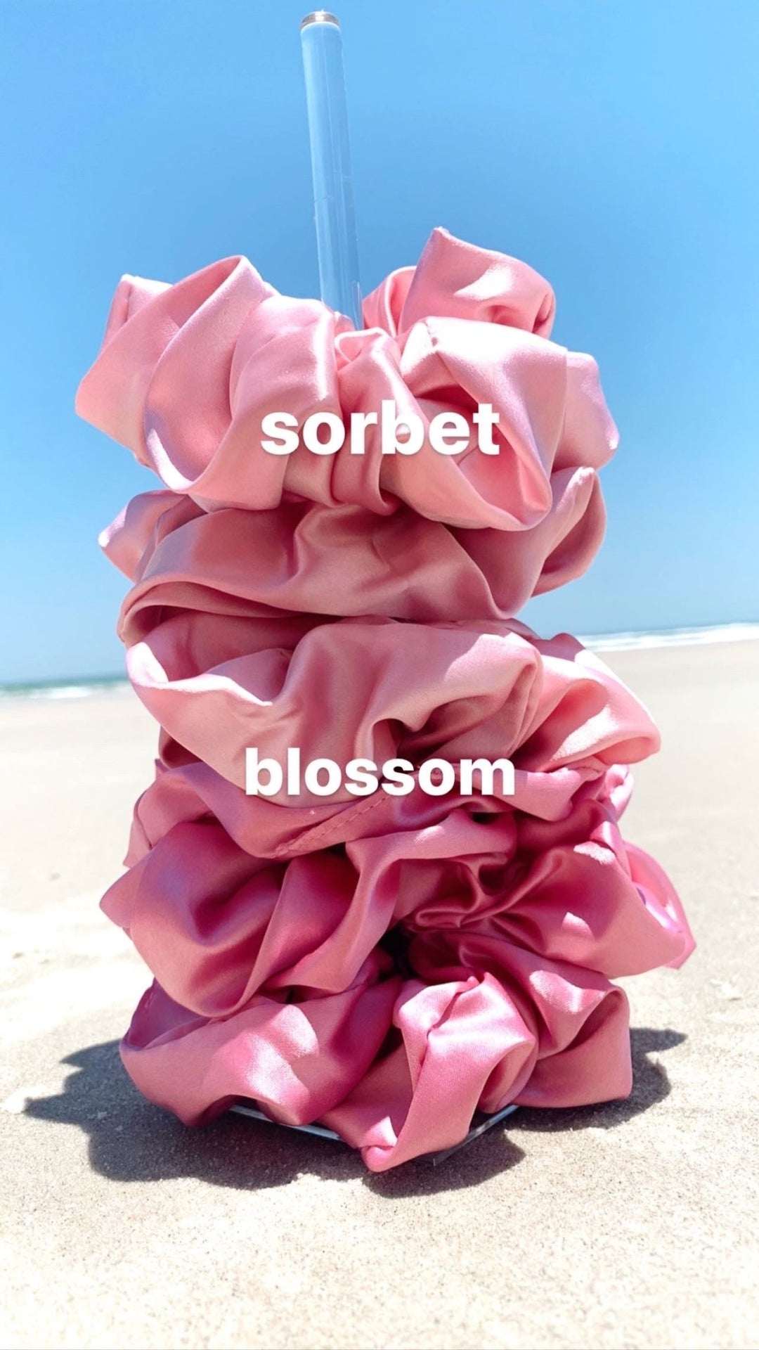 BLOSSOM - Mulberry Silk Scrunchie - Beyond Scrunchies