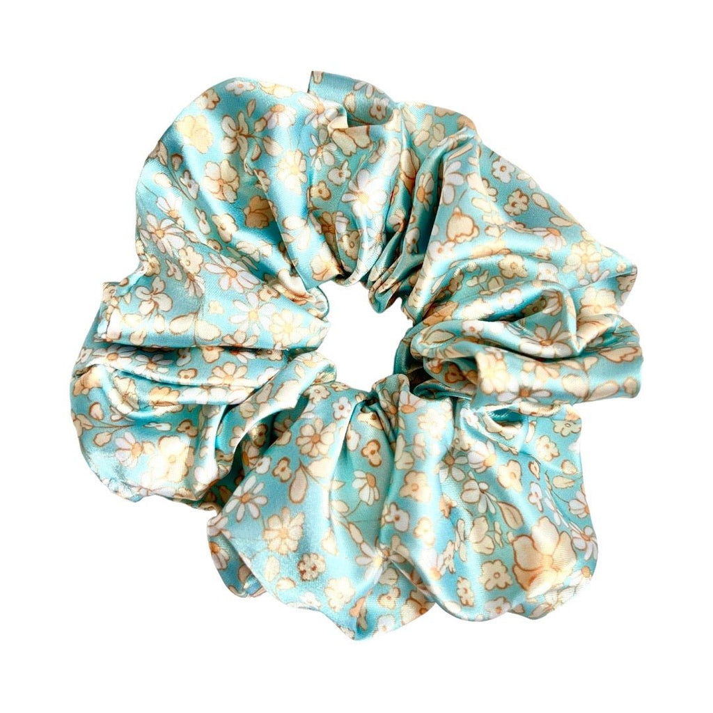 BROOKE - Printed Silk Scrunchie - Beyond Scrunchies