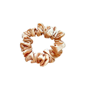 CHAMPAGNE - Silk Skinny Scrunchie - Beyond Scrunchies