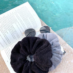DARK GREY - Micro-Fibre Towel Scrunchie - Beyond Scrunchies