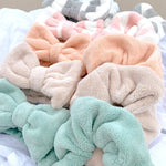 GREEN - Microfiber Towel Scrunchie - Beyond Scrunchies