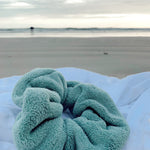 GREEN - Microfiber Towel Scrunchie - Beyond Scrunchies