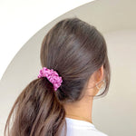 HIBISCUS - Silk Skinny Scrunchie - Beyond Scrunchies