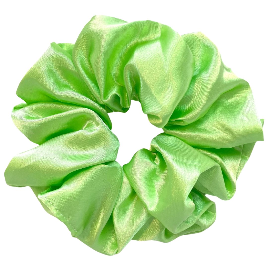 KEY LIME - Mulberry Silk Scrunchie - Beyond Scrunchies