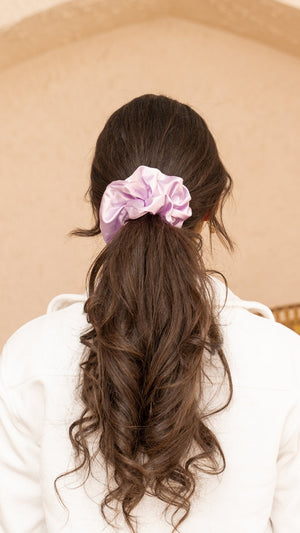 LILAC - Mulberry Silk Scrunchie - Beyond Scrunchies