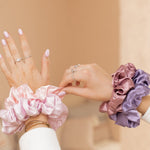 LILAC - Mulberry Silk Scrunchie - Beyond Scrunchies
