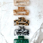 LUXURY CLAW CLIP - Domino - Beyond Scrunchies