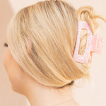 LUXURY CLAW CLIP - Pink - Beyond Scrunchies