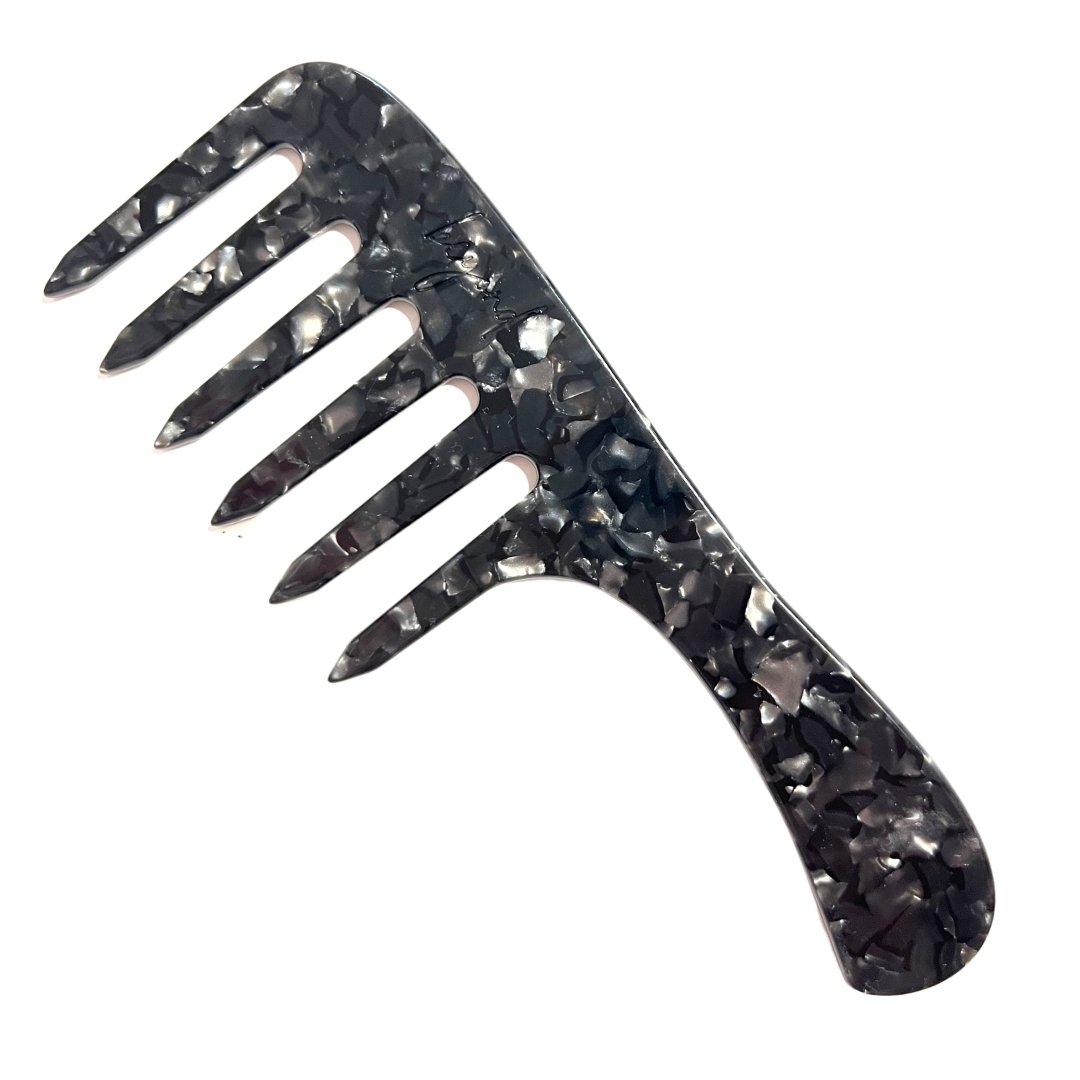 LUXURY DETANGLING COMB - Black - Beyond Scrunchies