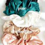 PINE - Mulberry Silk Scrunchie - Beyond Scrunchies