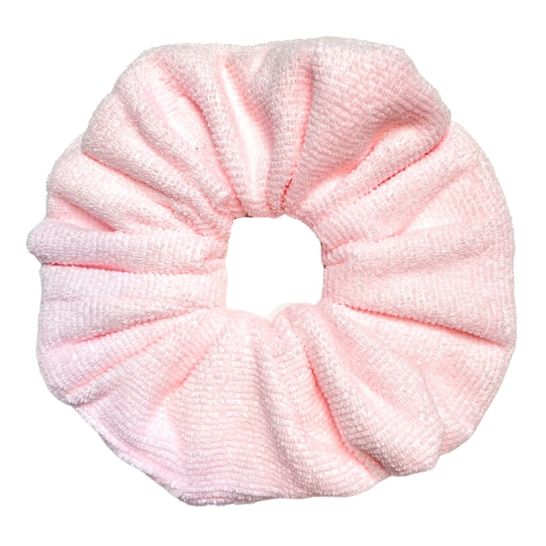 PINK - Microfibre Towel Scrunchie - Beyond Scrunchies