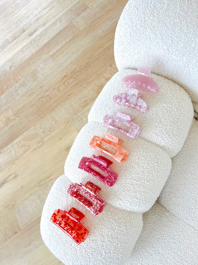 ROUNDED CLAW CLIP - DREAM - Beyond Scrunchies