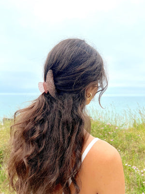 ROUNDED CLAW CLIP - MATERIAL GIRL - Beyond Scrunchies