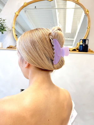 ROUNDED CLAW CLIP - PERIWINKLE - Beyond Scrunchies