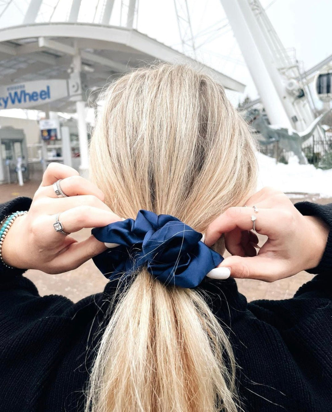 ROYAL - Mulberry Silk Scrunchie - Beyond Scrunchies