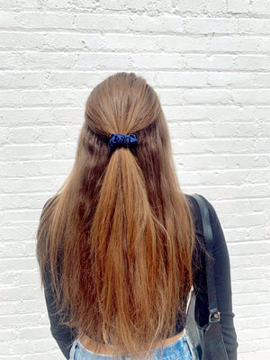 ROYAL - Silk Skinny Scrunchie - Beyond Scrunchies