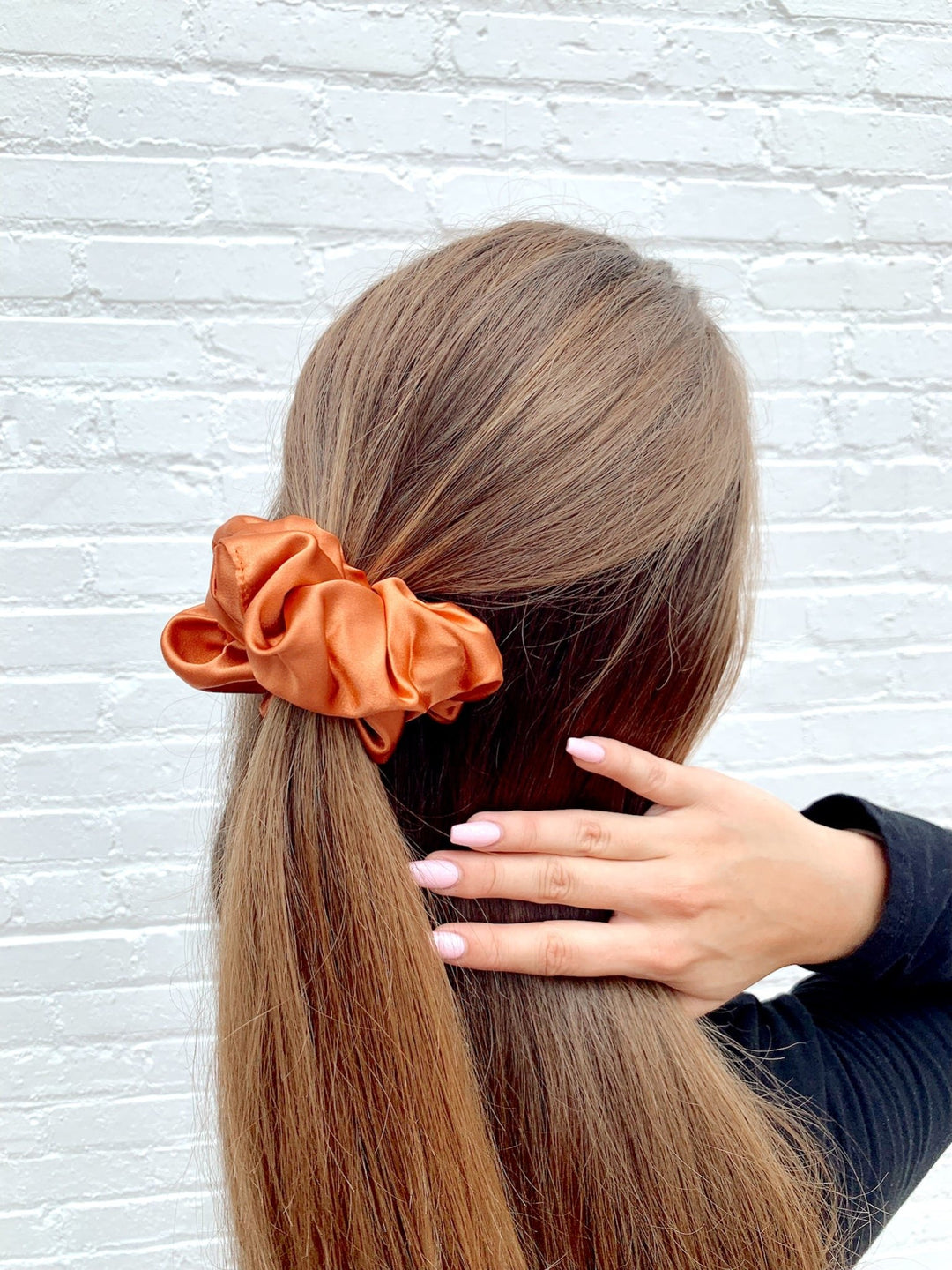 RUST - Mulberry Silk Scrunchie - Beyond Scrunchies