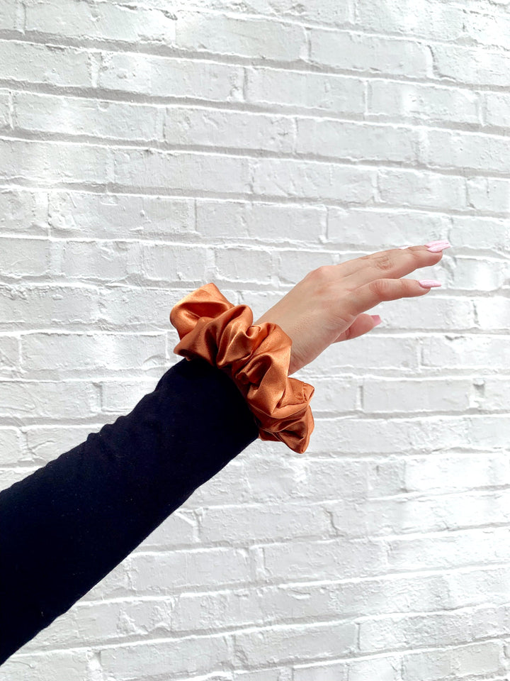 RUST - Mulberry Silk Scrunchie - Beyond Scrunchies