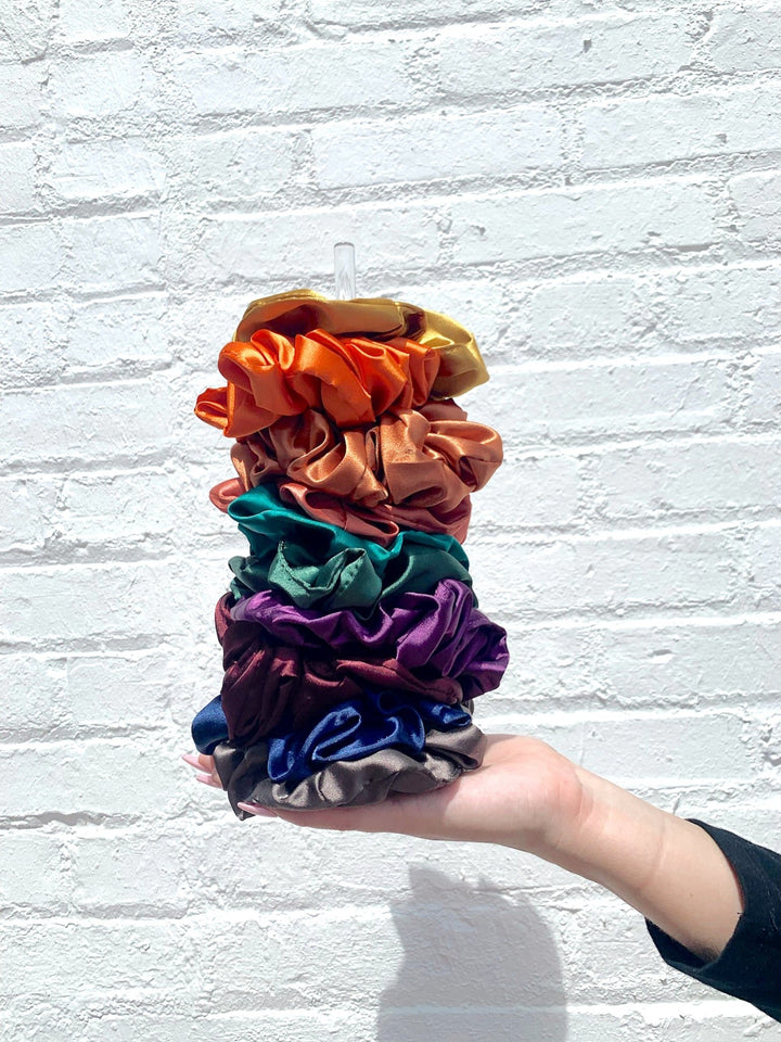 RUST - Mulberry Silk Scrunchie - Beyond Scrunchies