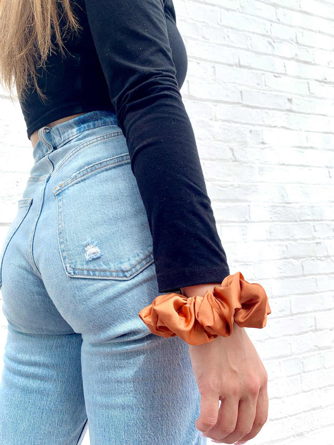 RUST - Mulberry Silk Scrunchie - Beyond Scrunchies