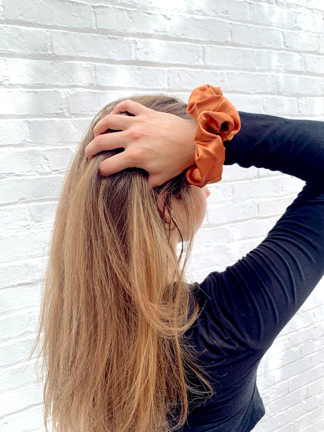 RUST - Mulberry Silk Scrunchie - Beyond Scrunchies