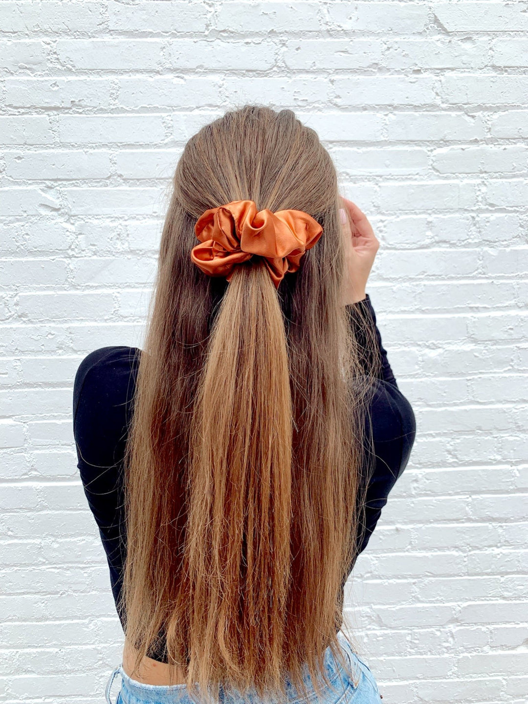 RUST - Mulberry Silk Scrunchie - Beyond Scrunchies