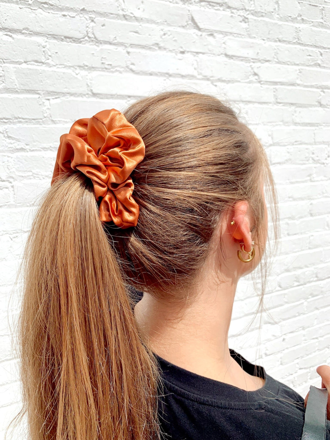 RUST - Mulberry Silk Scrunchie - Beyond Scrunchies