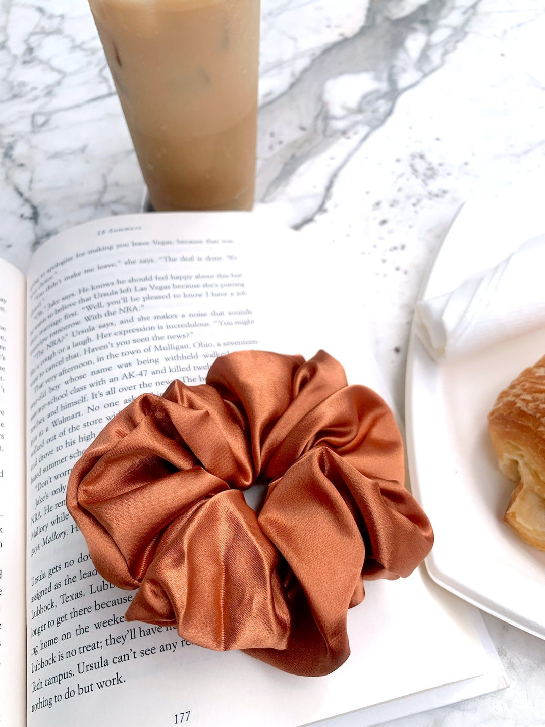 RUST - Mulberry Silk Scrunchie - Beyond Scrunchies