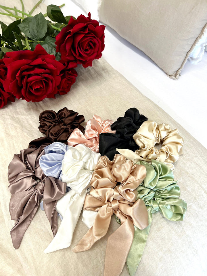 SILK SCARF - Champagne - Beyond Scrunchies