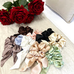 SILK SCARF - Rose - Beyond Scrunchies