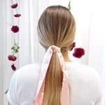 SILK SCARF - Rose - Beyond Scrunchies