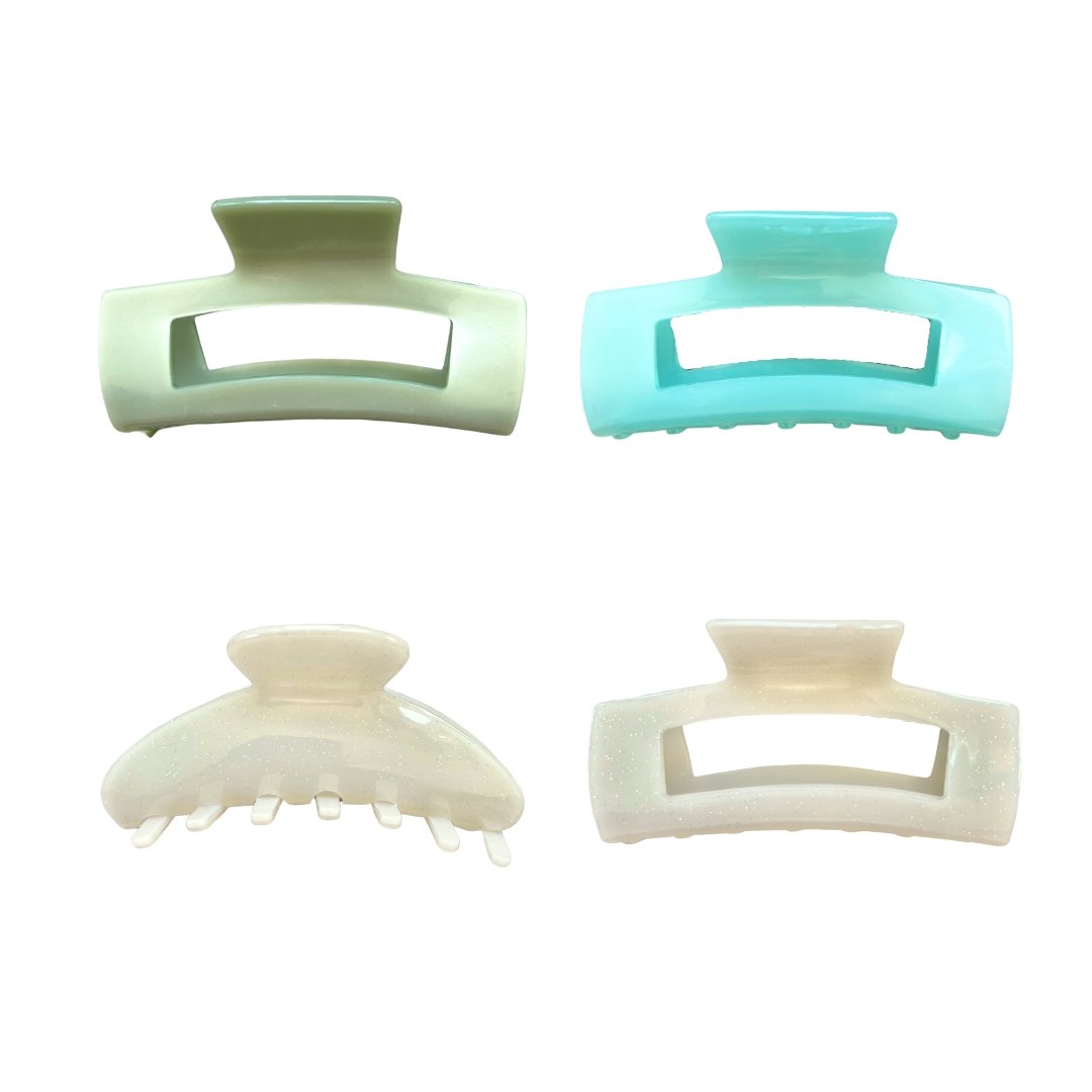 SPRING COLLECTION CLAW CLIP BUNDLE - 4 - Beyond Scrunchies