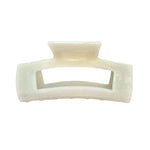 SQUARE CLAW CLIP - SUGAR - Beyond Scrunchies