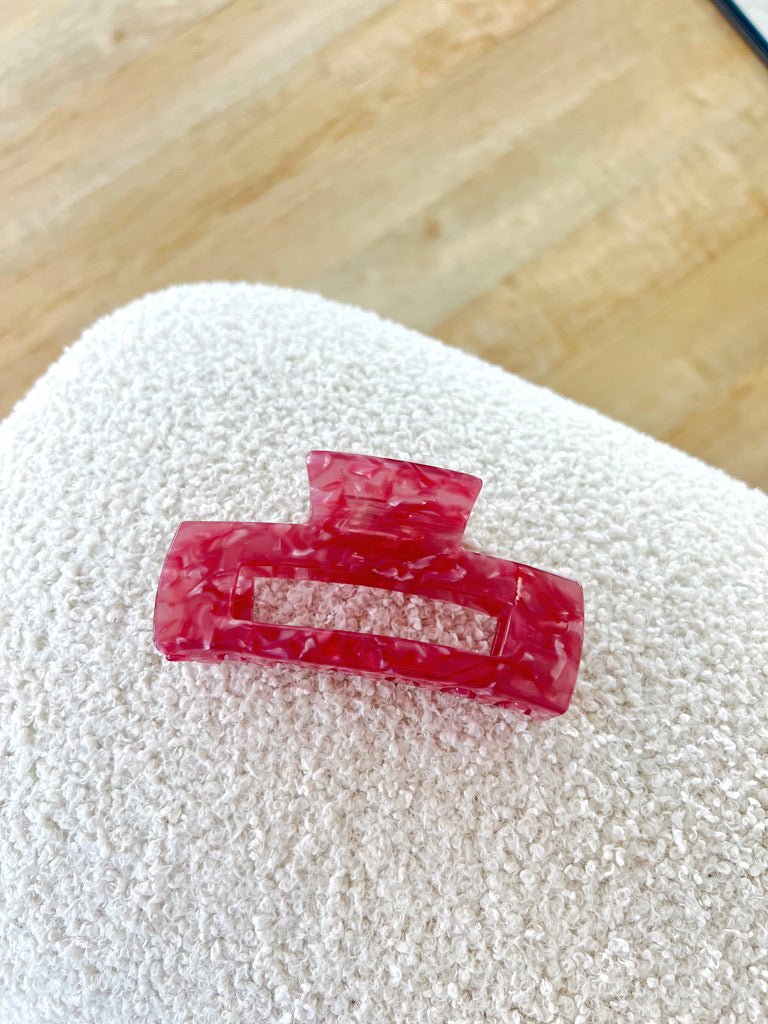 SQUARE CLAW CLIP - SWEET - Beyond Scrunchies