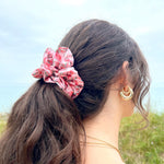 STRAWBERRY LOVER - Printed Silk Scrunchie - Beyond Scrunchies