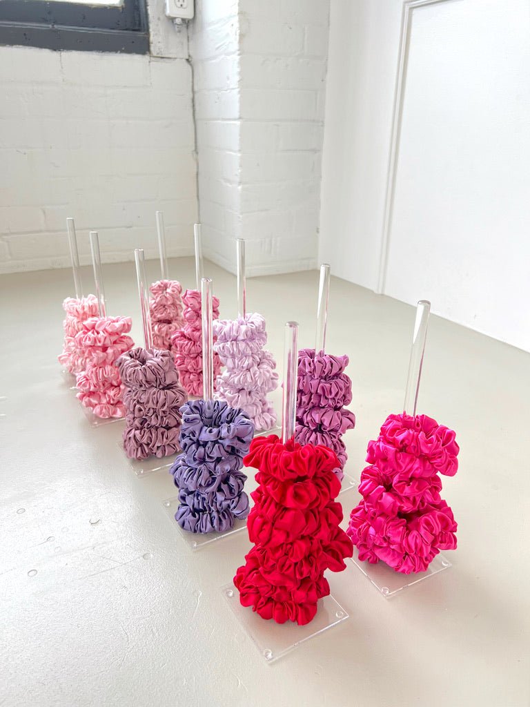 SWEETHEART - Silk Skinny Scrunchie - Beyond Scrunchies